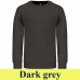 Kariban 475 Kids' Crew Neck Sweatshirt dark grey